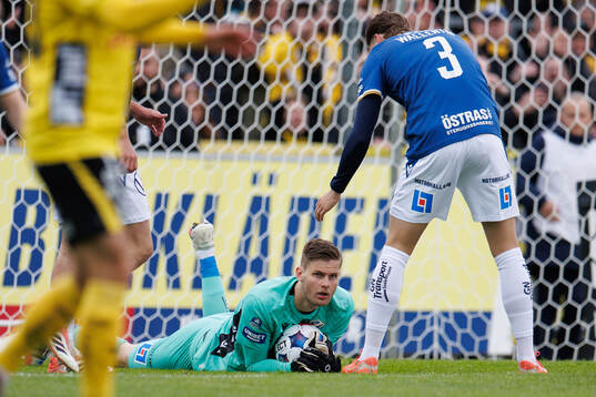 Halmstads målvakt Tim Rönning