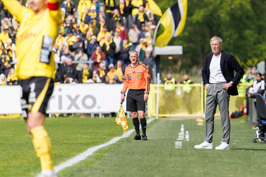 Halmstads tränare Stuart Baxter