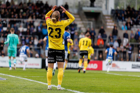 Elfsborgs Niklas Hult reagerar