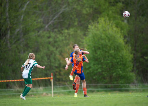 i matchen i Kvantum Cup (FCH/IFKHlm), 9-manna, flickor