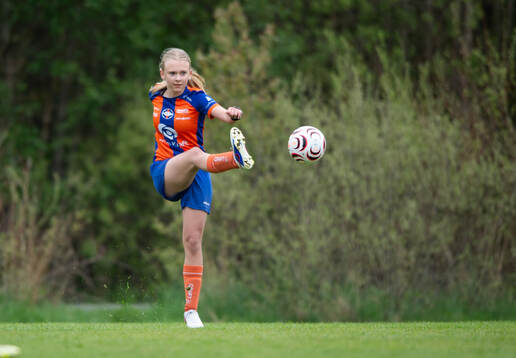 i matchen i Kvantum Cup (FCH/IFKHlm), 9-manna, flickor