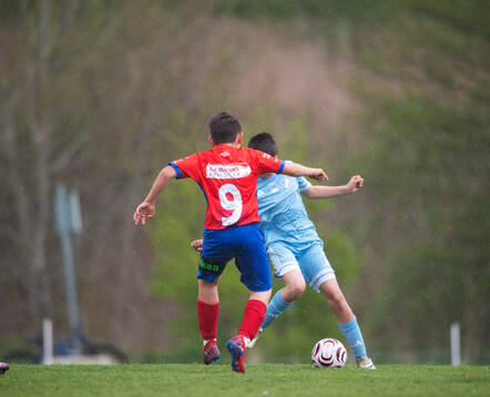 i matchen i Kvantum Cup (FCH/IFKHlm), 9-manna, pojkar