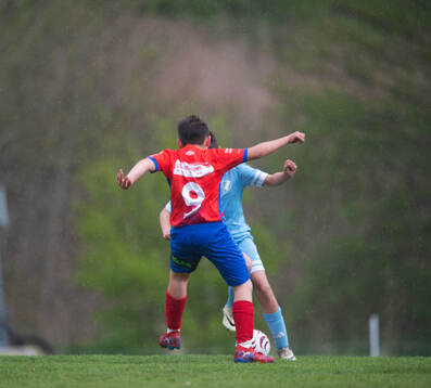 i matchen i Kvantum Cup (FCH/IFKHlm), 9-manna, pojkar