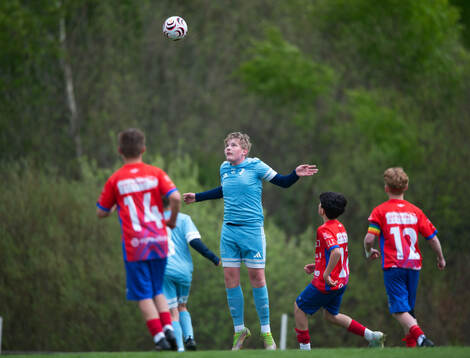 i matchen i Kvantum Cup (FCH/IFKHlm), 9-manna, pojkar
