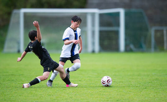 i matchen i Kvantum Cup (FCH/IFKHlm), 9-manna, pojkar