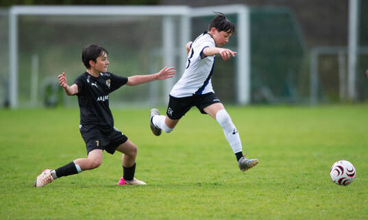 i matchen i Kvantum Cup (FCH/IFKHlm), 9-manna, pojkar