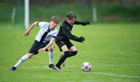 i matchen i Kvantum Cup (FCH/IFKHlm), 9-manna, pojkar