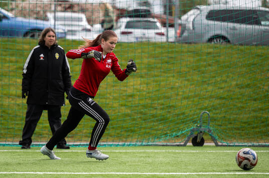 Karin Breding, målvaktsinstruktör Svenska