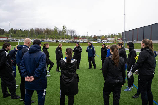 Karin Breding, målvaktsinstruktör Svenska