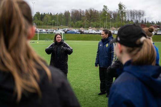 Karin Breding, målvaktsinstruktör Svenska