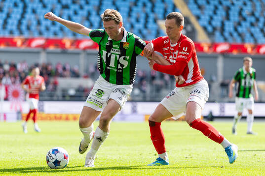 GAIS August Wängberg och Degerfors Erik Lindell
