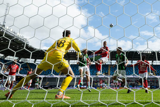 Degerfors målvakt Matvei Igonen