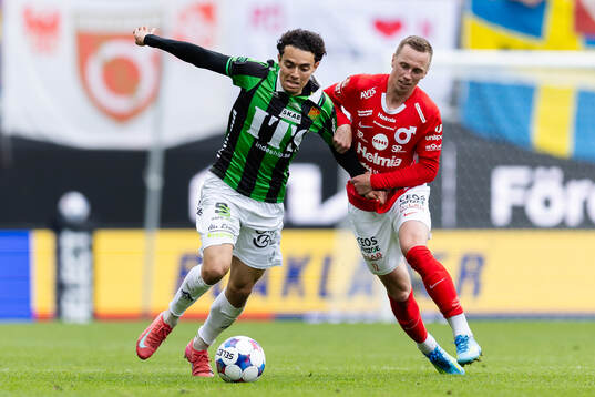 GAIS Mohamed Bawa och Degerfors Erik Lindell