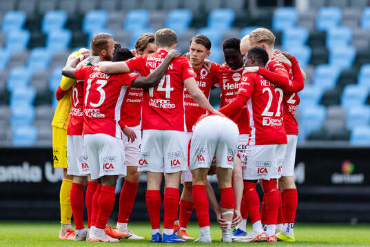 Degerfors spelare samlade