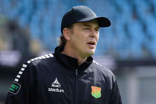 GAIS tränare Fredrik Holmberg