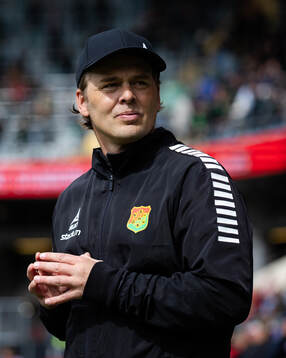 GAIS tränare Fredrik Holmberg