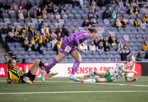 Hammarbys Svea Rehnberg deppar