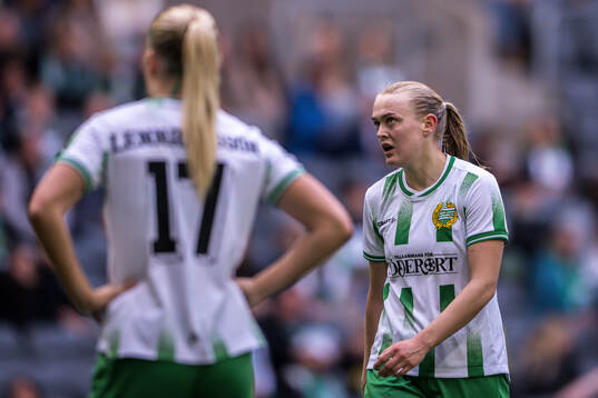 Hammarbys Elin Sørum deppar