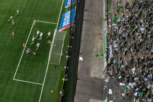 Hammarbys Mari Nyhagen jublar