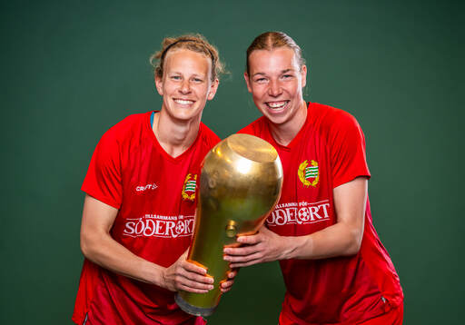 Hammarbys målvakt Cajsa Andersson, Vilma Emilia Koivisto