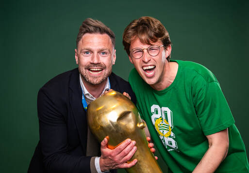 Hammarbys sportchef Arnór Smárason och tekniska chef