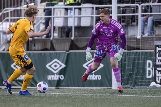 IFK Norrköpings målvakt Theo Krantz