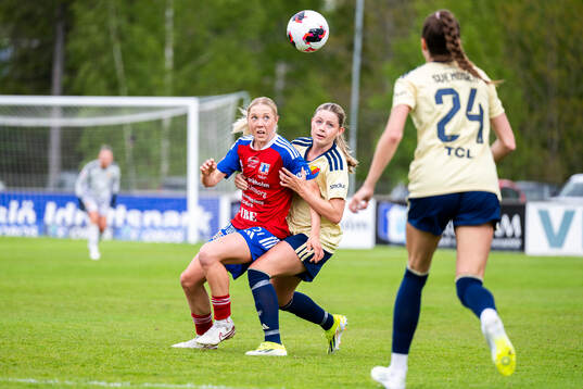 Vittsjös Milla Larsson och Djurgårdens Emma Holmqvist