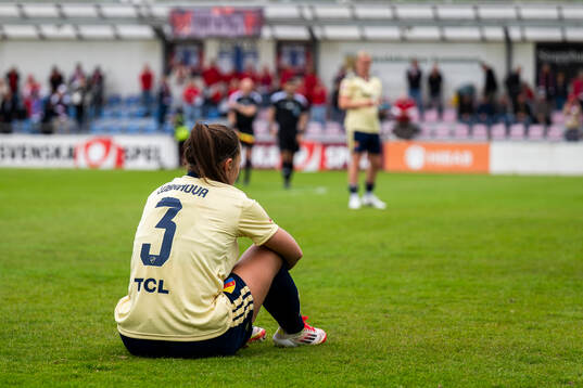 Djurgårdens Alexsandra Lobanova deppar