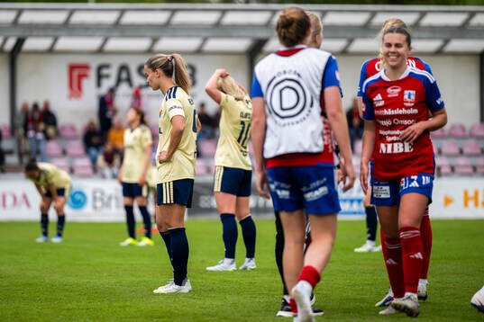 Djurgårdens Johanna Renmark deppar