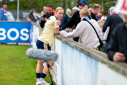 Djurgårdens Alexandra Jonasson deppar