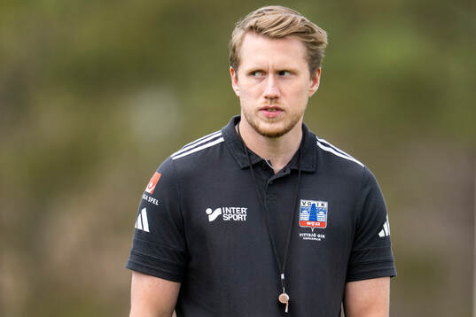 Vittsjös assisterande tränare Eric Lindgren