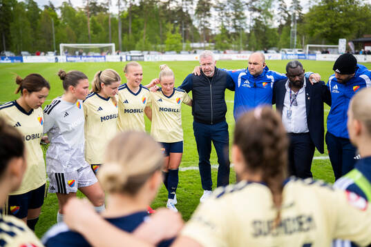 Djurgårdens tränare Willie Kirk deppar
