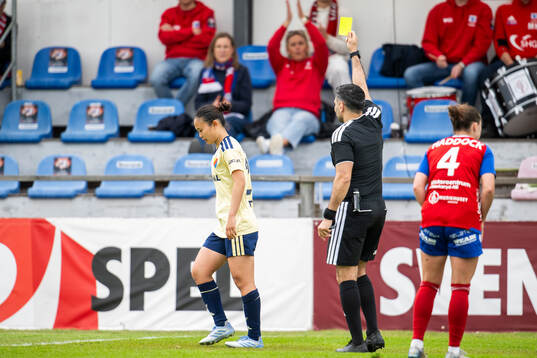 Djurgårdens Urara Watanabe får varning