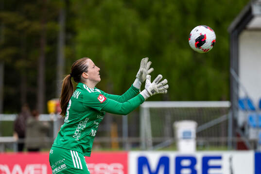 Vittsjös målvakt Elin Vaughan