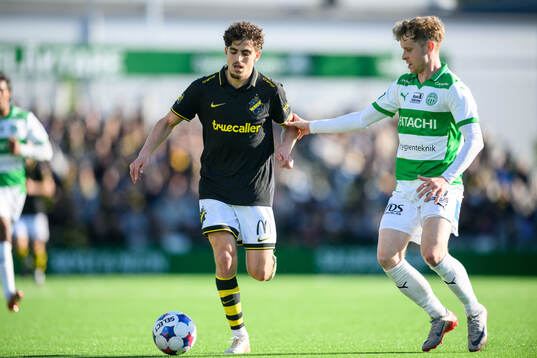 AIKs Taha Ayari och Västerås Victor Wernersson