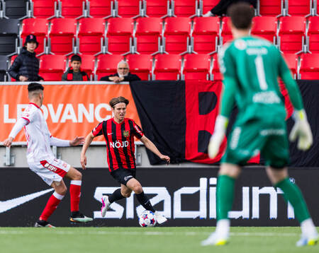 Kalmars målvakt Jakob Kindberg och Brommapojkarnas Oliver