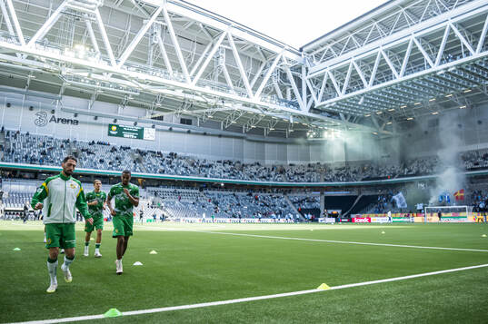 Hammarbys Nahir Besara och Paulos Abraham