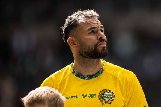 Hammarbys målvakt Warner Hahn