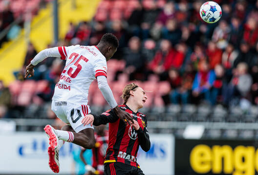 Sandvikens Valassina Solo Diomande och Östersunds Abel