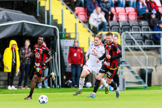 Sandvikens William Thellsson och Östersunds Dennis Widgren