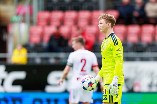 Sandvikens målvakt Otto Lindell