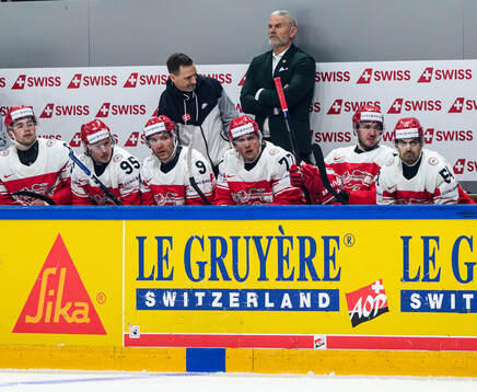 Head coach Mikael Gath of Denmark