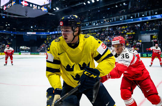 Linus Karlsson of Sweden and Daniel Baastrup of Denmark