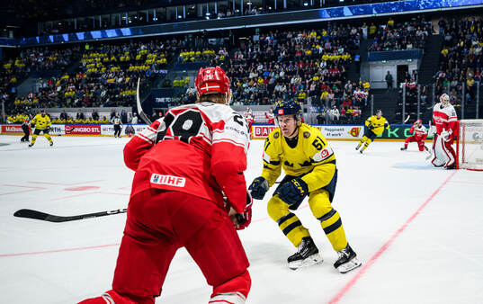 Mikkel Aagaard of Denmark and Emil Heineman of Sweden