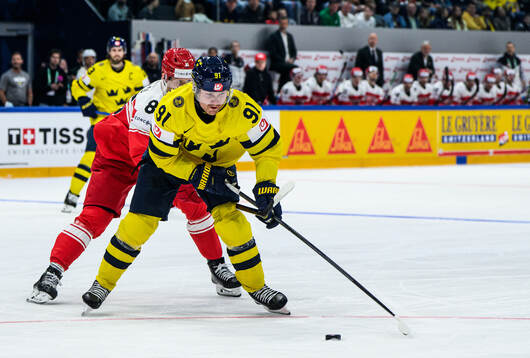 Joachim Blichfeld of Denmark and Carl Grundström of Sweden