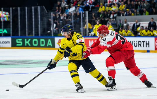 André Petersson of Sweden and Morten Poulsen of Denmark