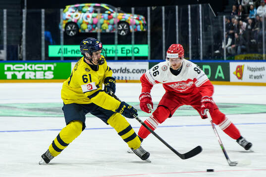 Viggo Björck of Sweden and Joachim Blichfeld of Denmark