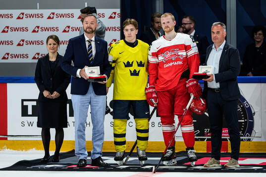 Viggo Björck of Sweden and Joachim Blichfeld of Denmark