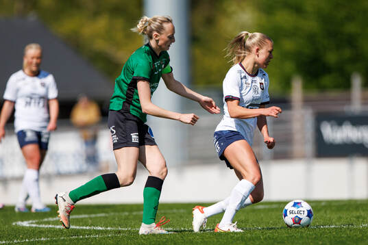 Varbergs Lilly Borgman och Örgrytes Matilda Larsson