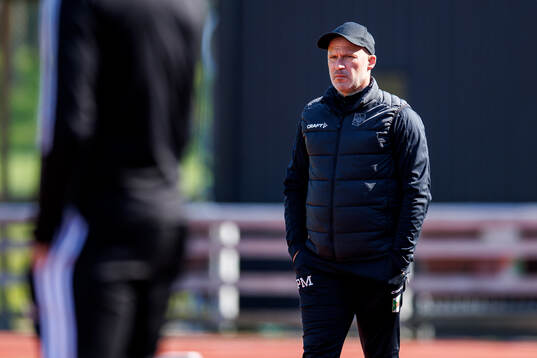 Varbergs tränare Pär Munther